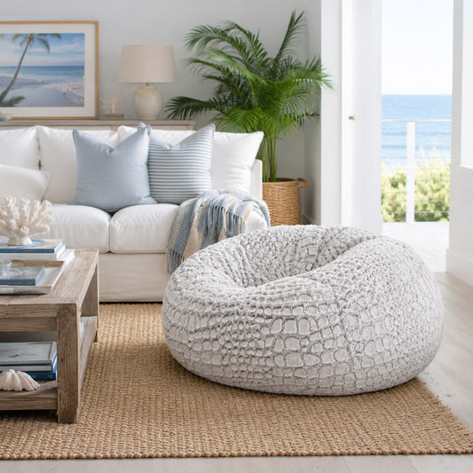 Arctic Fur Bean Bag - Cashmere