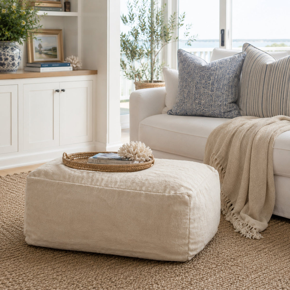 DreamPod® Ottoman - Champagne
