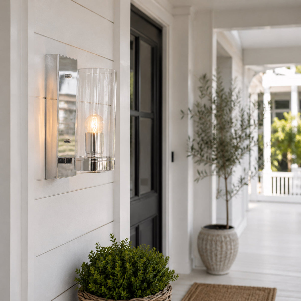 Camden Pendant Wall Light - Chrome