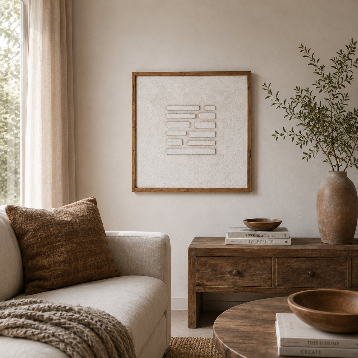 Derwent Secrets - Ready To Hang Wall Art - 62x62cm