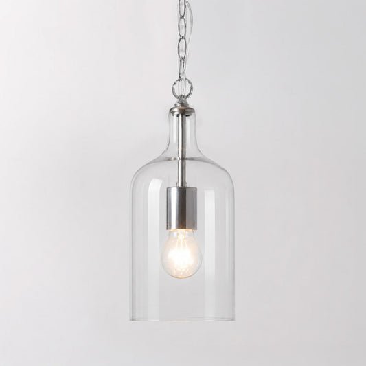Kendal Glass Pendant Light - Chrome