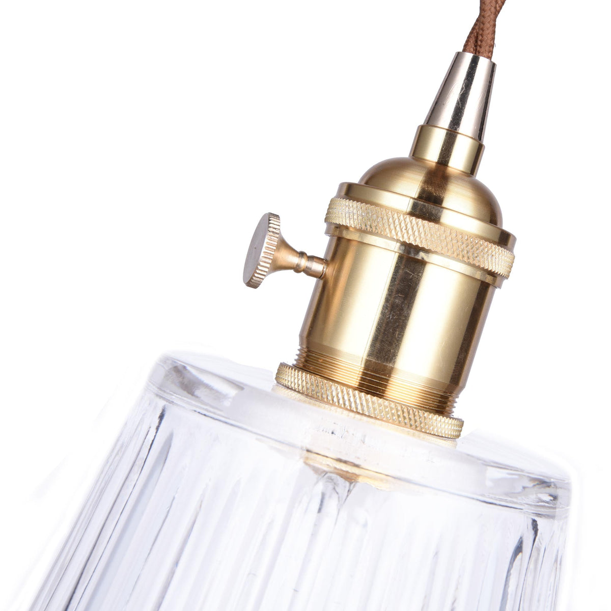 Carrie Vintage Glass Pendant Light
