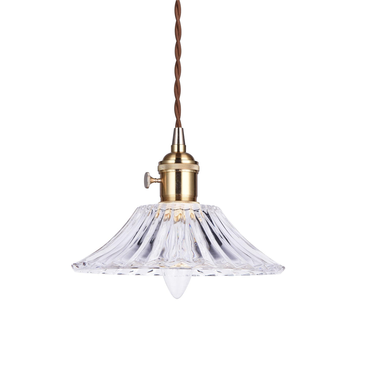 Fleur Vintage Glass Pendant Light