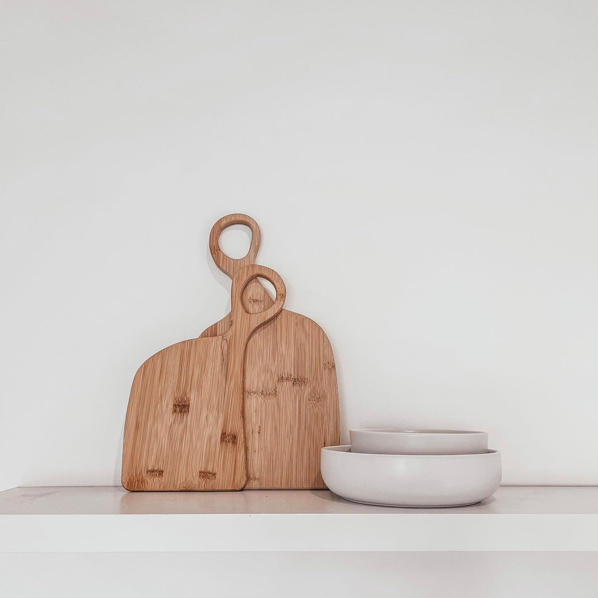 Romeo and Juliet Bamboo Chopping Board - Set of 2