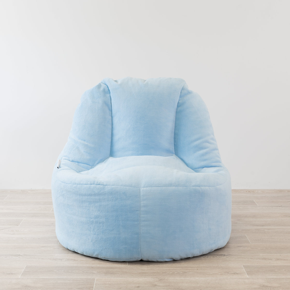 Lounger Plush Fur Bean Bag Chair Cover - Sky Blue