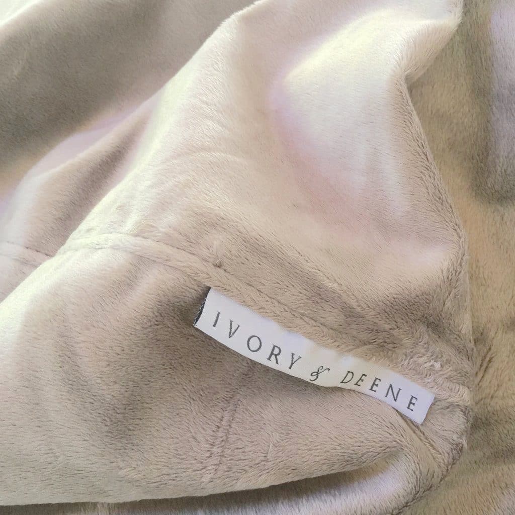 Pierre Fur Bean Bag - Champagne Latte