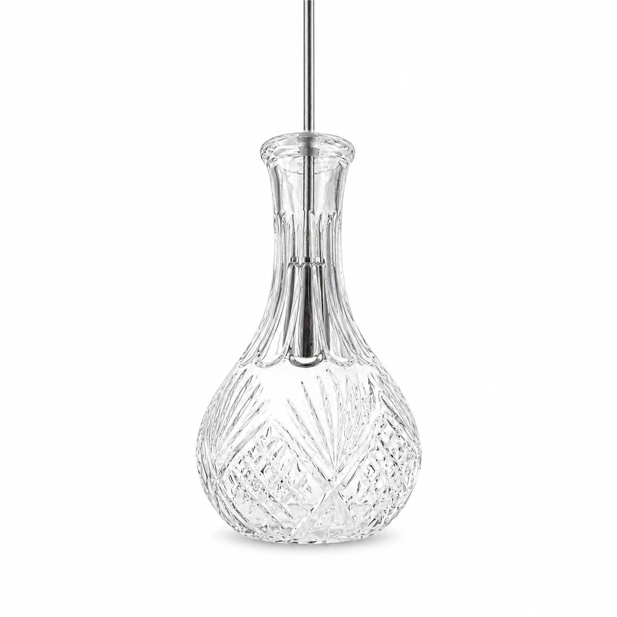 Sherry Wine Decanter Glass Pendant Light