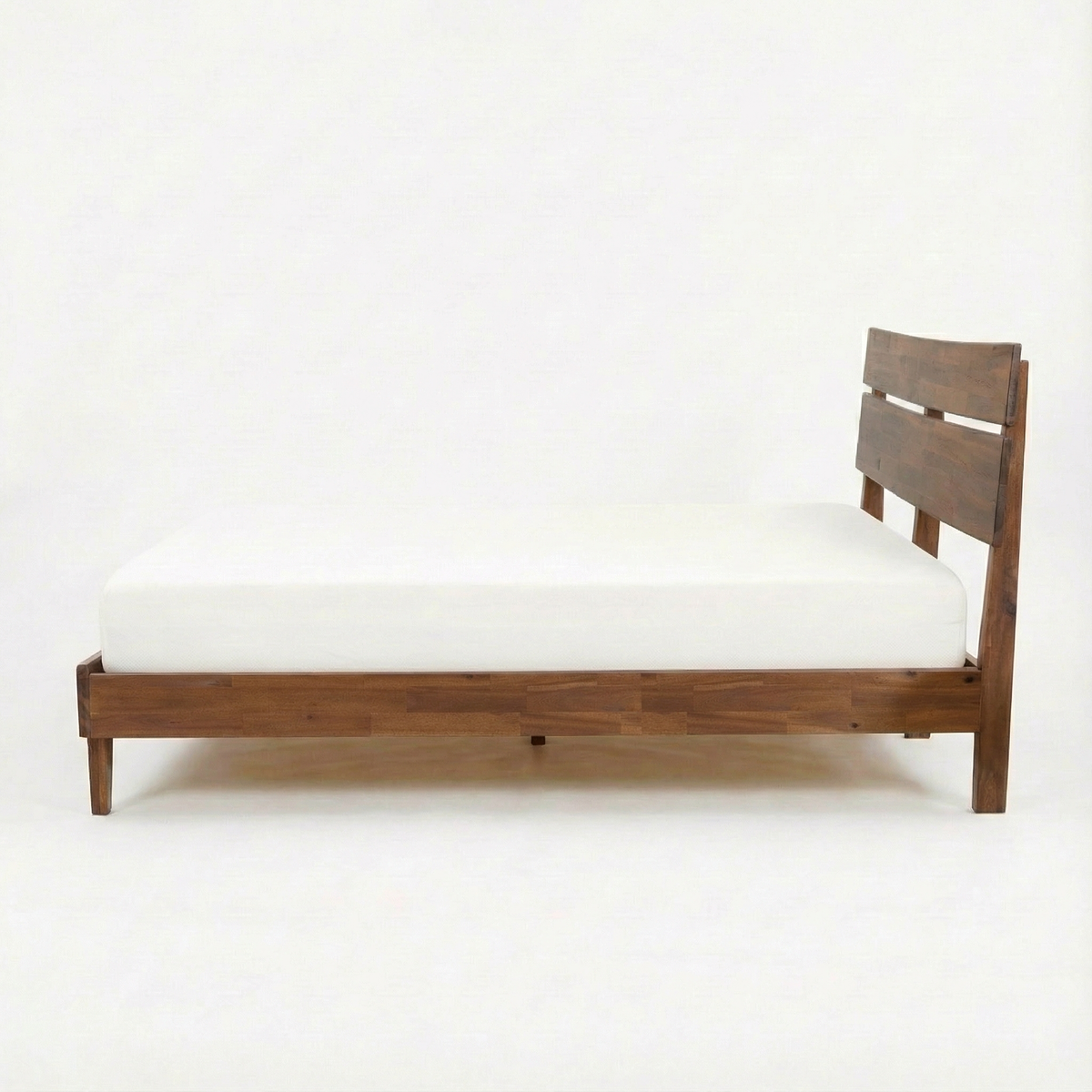Aurora Solid Wood Bed Frame with headboard