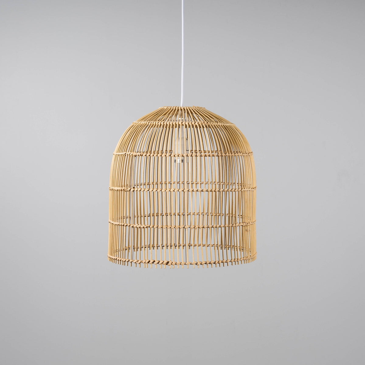 Siena Rattan Cane Pendant Light - Natural