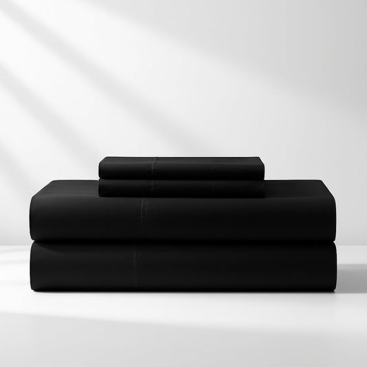 Joy Collection Sheet Set - Black - King Size
