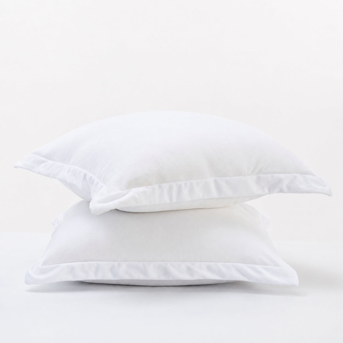 Fur Velvet European Pillowcase Set - Ivory
