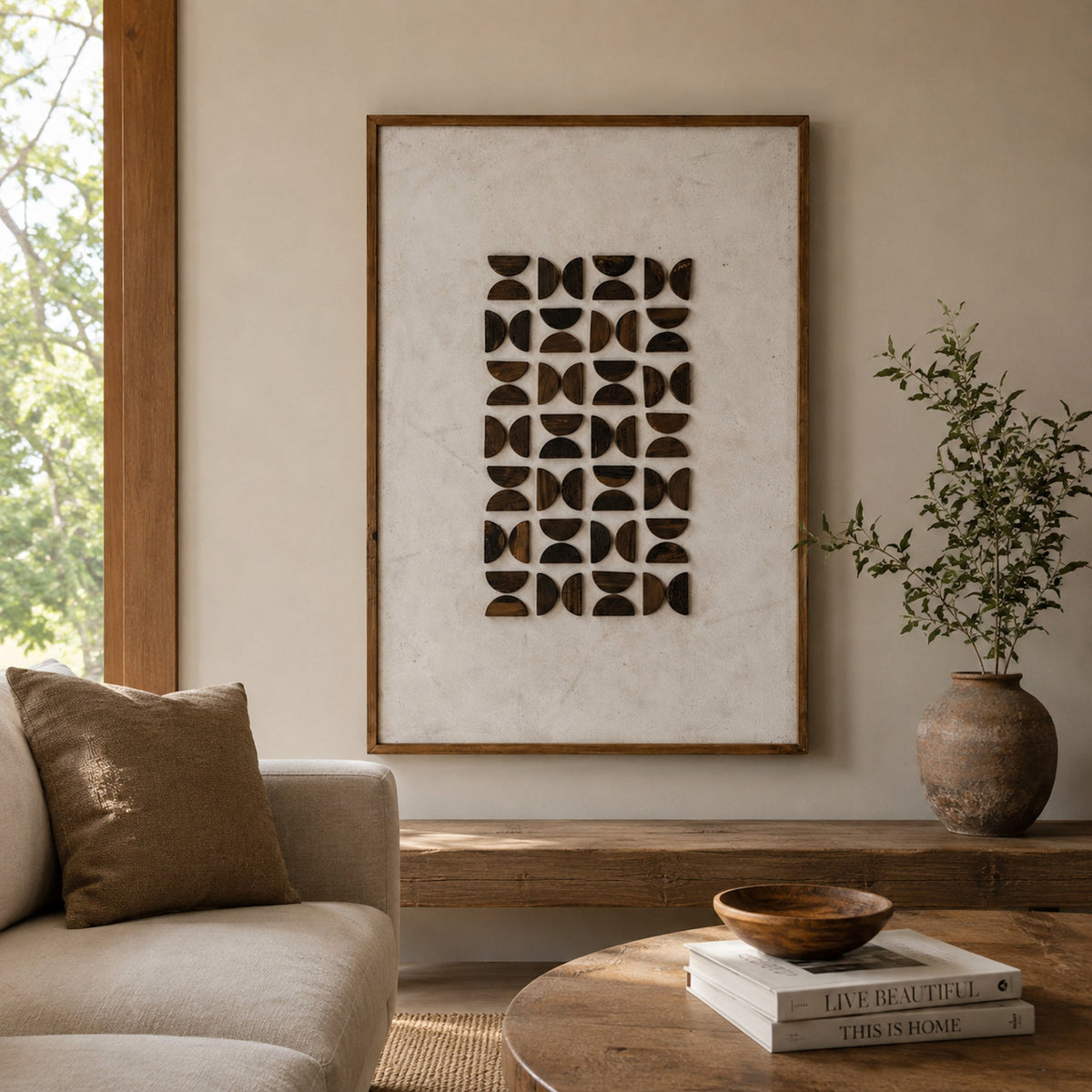 Woodland Muse Dark - Ready To Hang Wall Art - 82x122cm